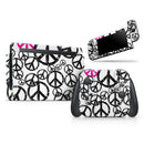 Peace Collage // Skin Decal Wrap Kit for Nintendo Switch Console & Dock, Joy-Cons, Pro Controller, Lite, 3DS XL, 2DS XL, DSi, or Wii - Vinyl Skin Wrap for Nintendo Switch 2, OLED, Lite, Pro Controller, Wii & Classic Handhelds