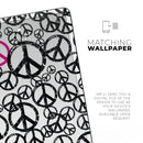 Peace Collage - Full Body Skin Decal for the Apple iPad Pro 12.9", 11", 10.5", 9.7", Air or Mini (All Models Available)