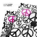 Peace Collage - Full Body Skin Decal for the Apple iPad Pro 12.9", 11", 10.5", 9.7", Air or Mini (All Models Available)