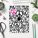 Peace Collage - Full Body Skin Decal for the Apple iPad Pro 12.9", 11", 10.5", 9.7", Air or Mini (All Models Available)
