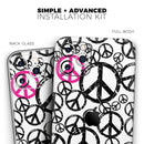 Peace Collage - Protective Skin Wrap & Decal – Compatible with iPhone SE to iPhone 17 Pro Max (All Models)