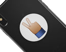 Peace Emoticon Emoji - Skin Kit for PopSockets and other Smartphone Extendable Grips & Stands