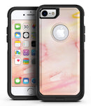 Peach Absorbed Watercolor Texture - iPhone 7 or 8 OtterBox Case & Skin Kits
