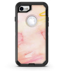 Peach Absorbed Watercolor Texture - iPhone 7 or 8 OtterBox Case & Skin Kits