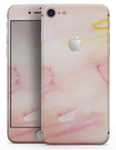 Peach Absorbed Watercolor Texture - Skin-kit for the iPhone 8 or 8 Plus