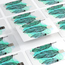 Pen & Watercolor Feathers - Premium Protective Decal Skin-Kit for the Apple Credit Card
