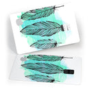 Pen & Watercolor Feathers - Premium Protective Decal Skin-Kit for the Apple Credit Card