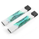 Pen & Watercolor Feathers - Premium Decal Protective Skin-Wrap Sticker compatible with the Juul Labs vaping device