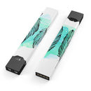 Pen & Watercolor Feathers - Premium Decal Protective Skin-Wrap Sticker compatible with the Juul Labs vaping device
