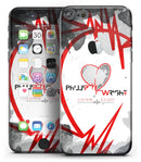 Abstract Heartbeat Logo v2 - iPhone Skin Kit in Memory of Phillip Wright