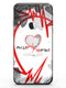 Abstract Heartbeat Logo v2 - iPhone Skin Kit in Memory of Phillip Wright