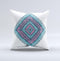 The Aztec Diamond ink-Fuzed Decorative Throw Pillow