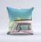 The Beach Trip ink-Fuzed Decorative Throw Pillow