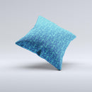 Blue Anchor Collage V2 Ink-Fuzed Decorative Throw Pillow