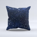 Bright Starry Sky  Ink-Fuzed Decorative Throw Pillow
