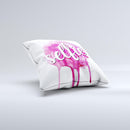 The But First, Selfie ink-Fuzed Decorative Throw Pillow