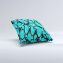 Butterfly BackGround Flat  Ink-Fuzed Decorative Throw Pillow