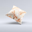 Coral DragonFly  Ink-Fuzed Decorative Throw Pillow