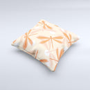 Coral DragonFly  Ink-Fuzed Decorative Throw Pillow