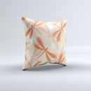 Coral DragonFly  Ink-Fuzed Decorative Throw Pillow