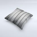 Dark Vector Horizontal Wood Planks Ink-Fuzed Decorative Throw Pillow