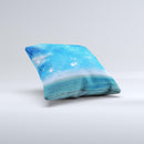 The Fantasy Fantasea ink-Fuzed Decorative Throw Pillow