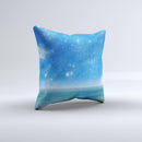 The Fantasy Fantasea ink-Fuzed Decorative Throw Pillow