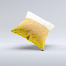 Fizzy Cold Beer Ink-Fuzed Decorative Throw Pillow