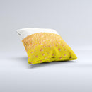 Fizzy Cold Beer Ink-Fuzed Decorative Throw Pillow
