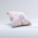 The Fun Sacred Elephants ink-Fuzed Decorative Throw Pillow