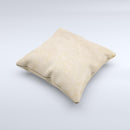 Grunge Tan Surface Ink-Fuzed Decorative Throw Pillow