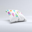 The Hanging Feathers ink-Fuzed Decorative Throw Pillow