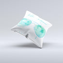 The Hello Summer Sunglasses ink-Fuzed Decorative Throw Pillow