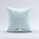 The Keep Dreaming Dreamcatcher ink-Fuzed Decorative Throw Pillow