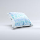 The Live Love Surf ink-Fuzed Decorative Throw Pillow