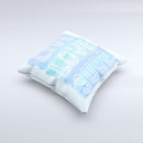 The Live Love Surf ink-Fuzed Decorative Throw Pillow