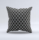 Morocan Blank  Ink-Fuzed Decorative Throw Pillow