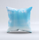 Rays of Light Through Clouds  Ink-Fuzed Decorative Throw Pillow