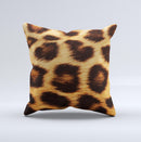 Real Cheetah Print Ink-Fuzed Decorative Throw Pillow