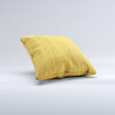 Real Light Bamboo Wood  Ink-Fuzed Decorative Throw Pillow