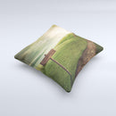 Redemption Hill  Ink-Fuzed Decorative Throw Pillow
