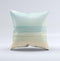 The Relaxed Beach ink-Fuzed Decorative Throw Pillow