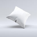 The Silver and White Unfocused Sparkle Orbs ink-Fuzed Decorative Throw Pillow