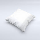The Silver and White Unfocused Sparkle Orbs ink-Fuzed Decorative Throw Pillow