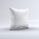 The Silver and White Unfocused Sparkle Orbs ink-Fuzed Decorative Throw Pillow