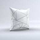 The Simple Connect ink-Fuzed Decorative Throw Pillow