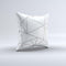 The Simple Connect ink-Fuzed Decorative Throw Pillow