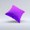 Solid Purple  Ink-Fuzed Decorative Throw Pillow