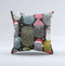 The Spaced Out Owls ink-Fuzed Decorative Throw Pillow