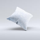 Sparkly Snow Texture  Ink-Fuzed Decorative Throw Pillow